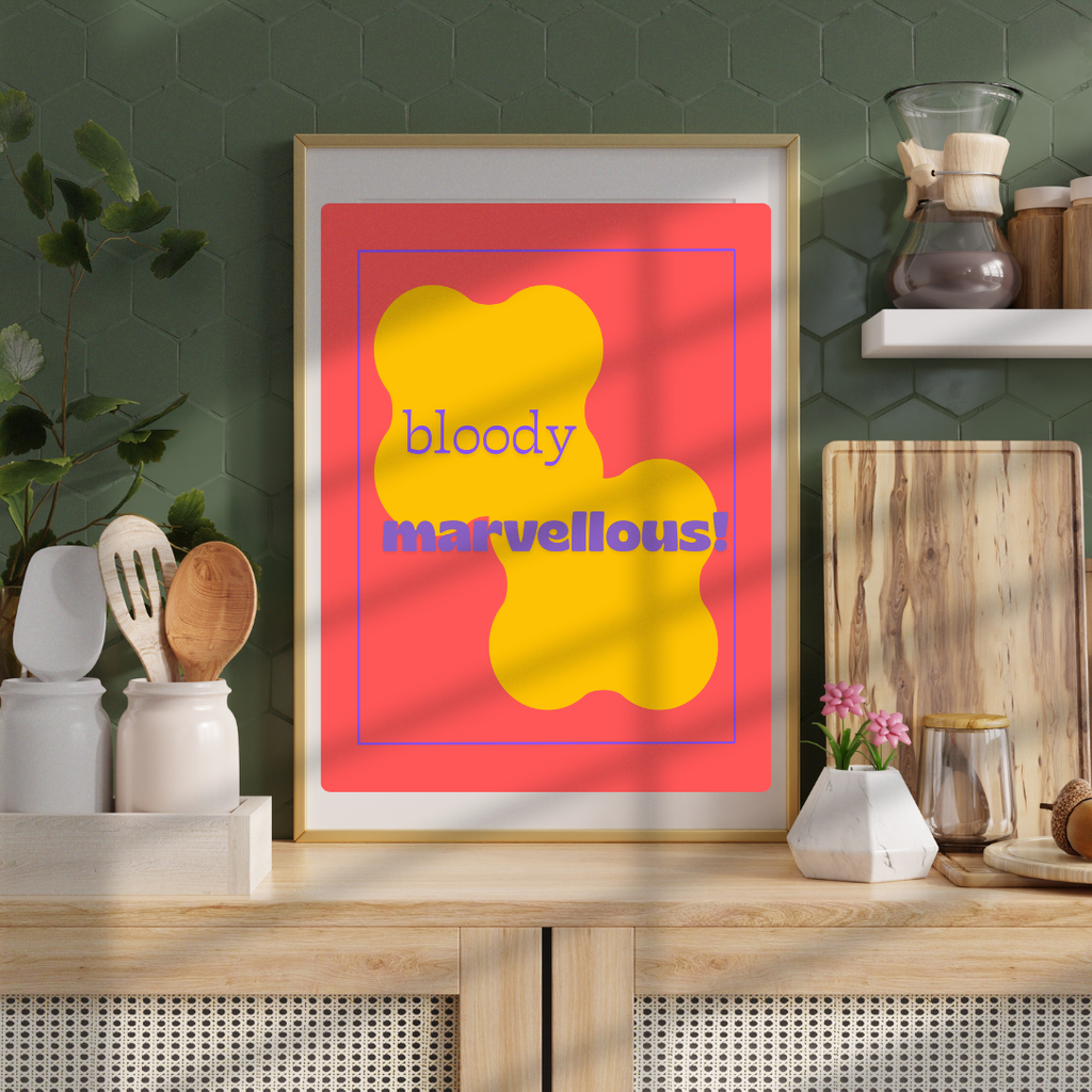 Bloody Marvellous digital art print
