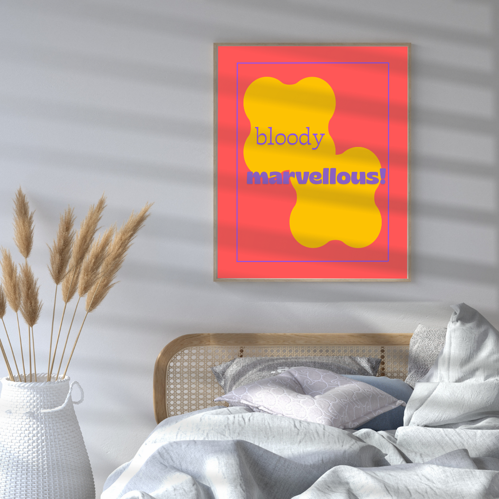 Bloody Marvellous digital art print