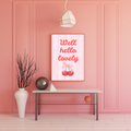Hello Lovely digital art print